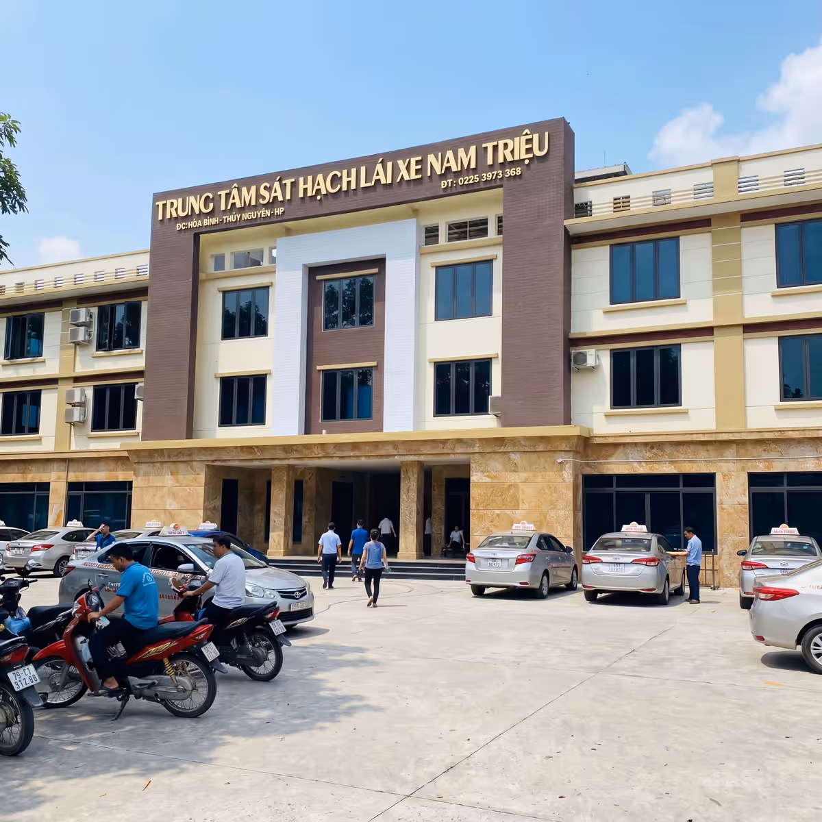Sân tập & Sát hạch lái xe Nam Triệu Hải Phòng